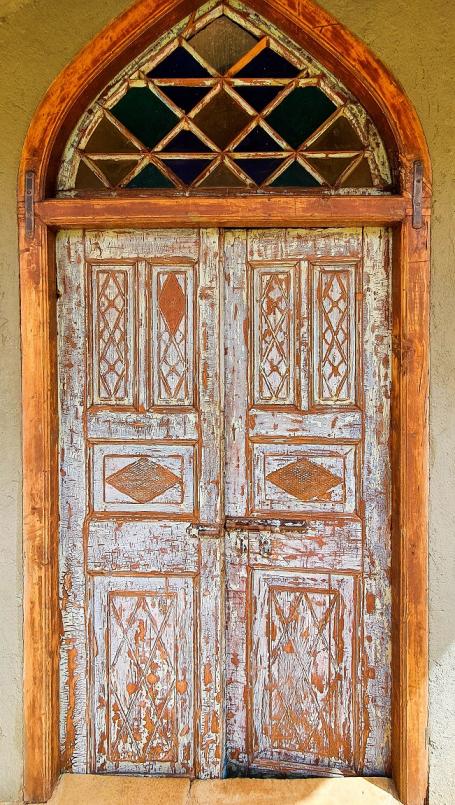 Rustic Swahili door in Lamu