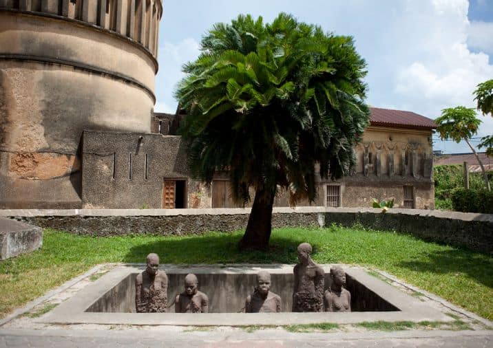 Slave market museum in stone town, Zanzibar